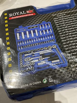 Set Chiavi Cricchetto ROYAL 108 Pezzi