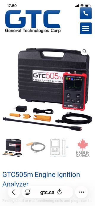 Analisador Ignição GTC 505 General Tech