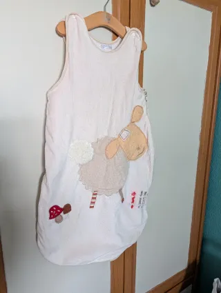 Saco dormir bebé oveja y seta