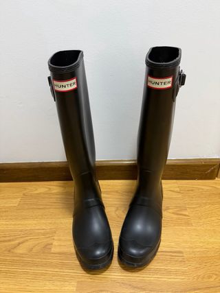 Botas altas Hunter más calcetines