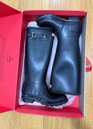 Botas altas Hunter más calcetines