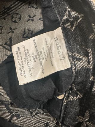 Pantaloni Louis Vuitton Monogram effetto scolorito