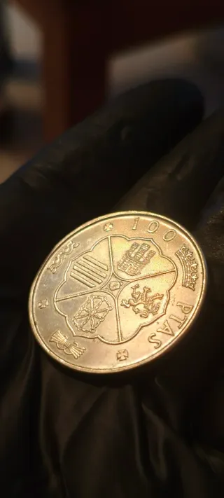 100 Pesetas Plata Franco 1966 *70