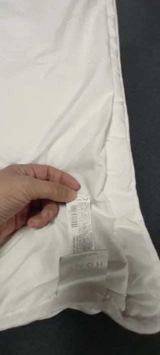 Rellenos nórdicos y almohada cuna blanco