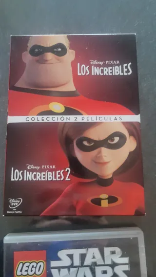 Colección Los Increíbles 1 y 2 DVD