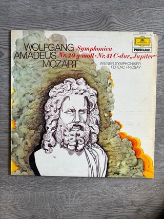 Vinilo Mozart: Sinfonías 40 y 41 Jupiter