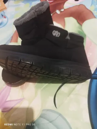 Botines de invierno forrados mujer