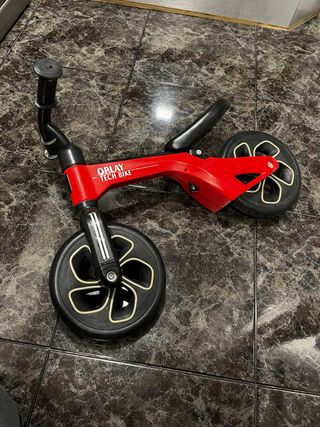 Bicicleta QPLAY roja para niños