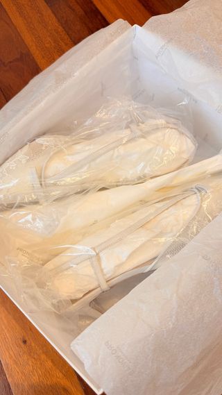 Zapatos de novia encaje y lazo