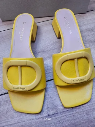 Sandalias Ocleppo Amarillas