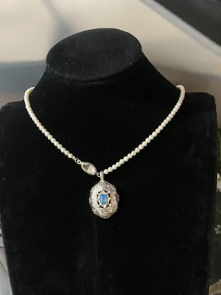 Colgante de ópalo natural