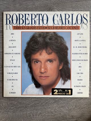 Vinilo Roberto Carlos - Todos Sus Grandes Exitos