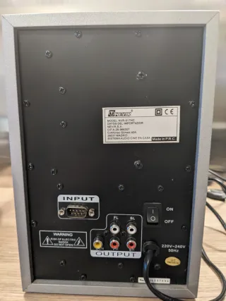 Amplificador 5.1 NEVIR con 5 canales