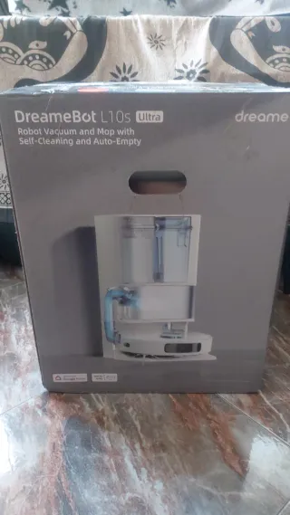 Robot Aspirador Fregasuelos Autovaciado