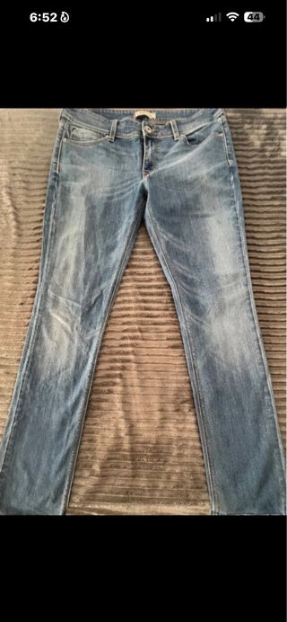 Levi's 571 Slim Fit Jeans W34 L34 Chiaro