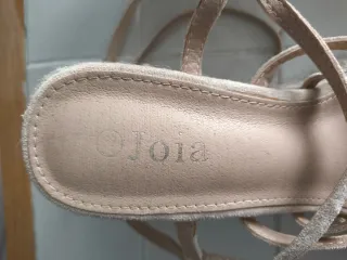 Sandalias Plataforma JOIA Beige Talla 40