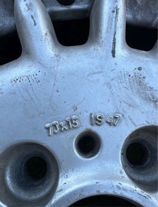 2 Llantas 15x7 5x120 BMW E36