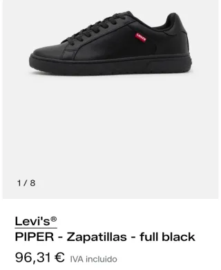 Zapatillas Levi's Negras