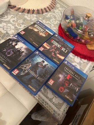 Lote Resident Evil PS4