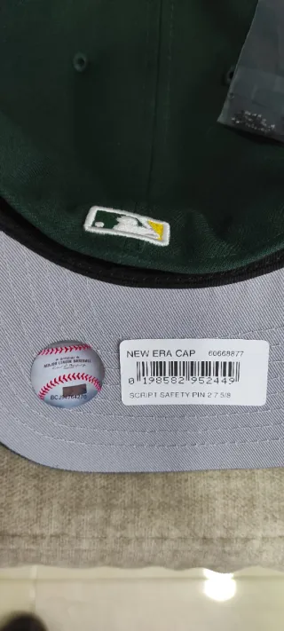 Gorra New Era Oakland A's 59FIFTY Verde