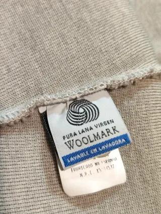 Abrigo de pura lana virgen gris