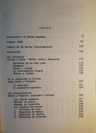 Libro Historia de las Teorías Cinematográficas