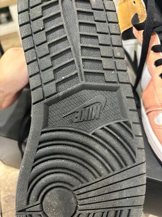 Nike Air Jordan Mid Naranja Blanco