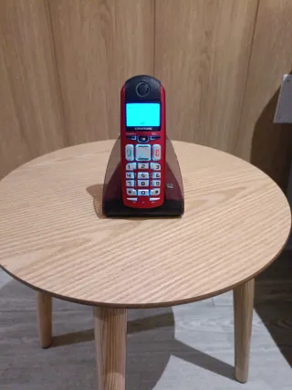 Teléfono Inalámbrico Grundig Rojo