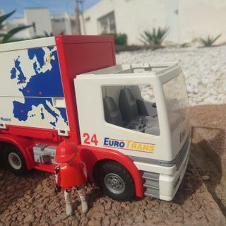 Pack 2 Camiones Euro Trans Playmobil 9370