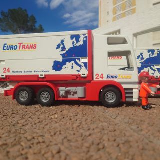 Pack 2 Camiones Euro Trans Playmobil 9370