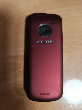 Móvil Nokia C1-01 Rojo/Blanco Yoigo