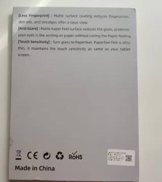 GOOJODOQ Protezione Schermo IPAD Effetto Carta