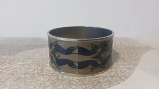 Pusera Diseño Animales Plata y Turquesa