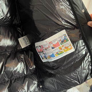 Plumífero Moncler Maya Negro con Capucha