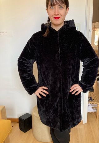 Abrigo Cortefiel reversible (talla M) como nuevo