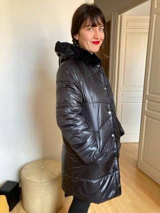 Abrigo Cortefiel reversible (talla M) como nuevo