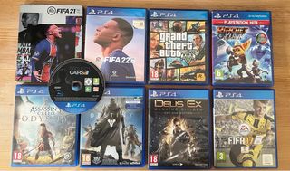 Lote 9 Juegos PS4 (PlayStation 4).