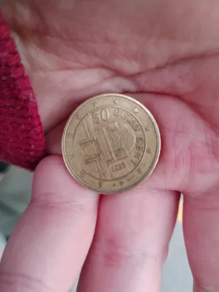 Moneda 50 céntimos Austria 2002