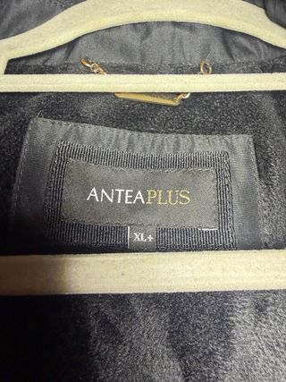 Parka Antea Plus Negra con Capucha