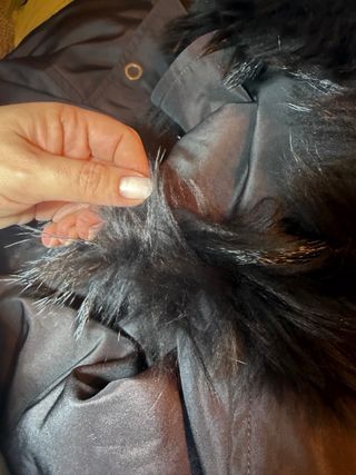 Parka Antea Plus Negra con Capucha