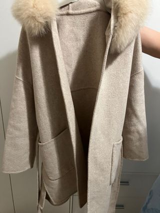 Abrigo beige