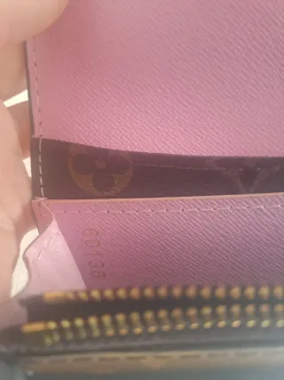 Portafoglio Louis Vuitton Monogram Rosa