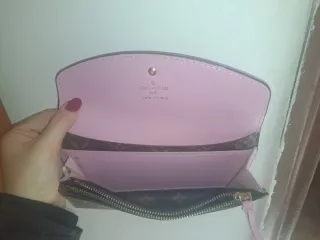 Portafoglio Louis Vuitton Monogram Rosa