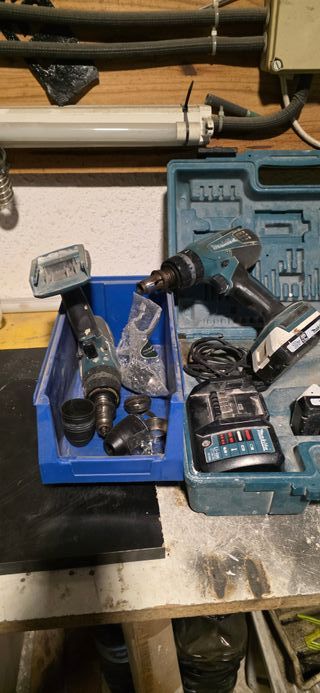 2 Taladros Inalámbricos Makita