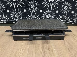 Raclette de piedra Severin con bandejitas