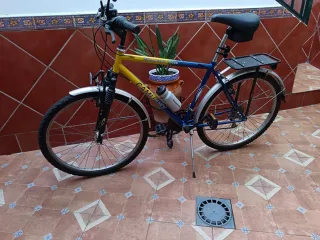 Bicicleta Montaña GAMUANT Azul/Amarillo.