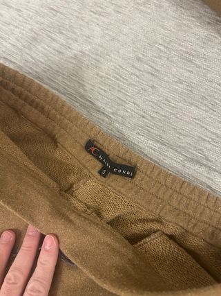 Conjunto Alba Conde Marrón y Dorado