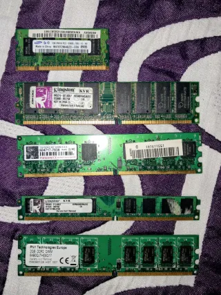 Memoria RAM Samsung, Kingston, PNY