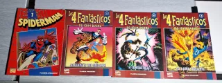 Los 4 fantásticos y spiderman