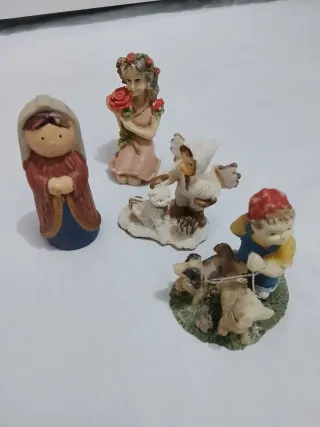 Figuras decorativas de resina